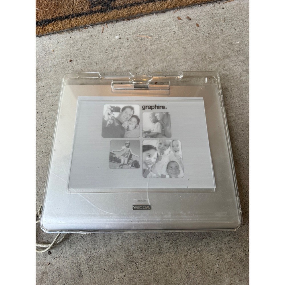 Wacom Graphire4 CTE-640 Silver 6x8 USB Graphics Drawing Tablet CTE-640/S